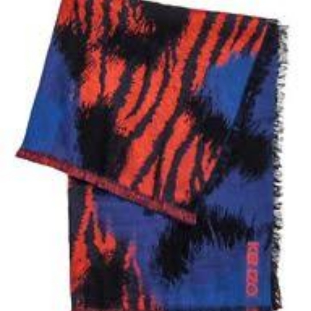 Kenzo and H&M wool scarf